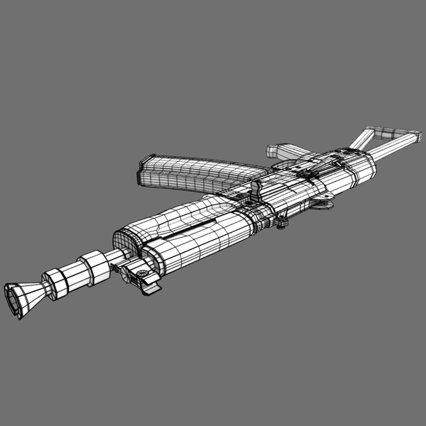 max carbines assault rifle - AKS 74U Carbine by virtualciti